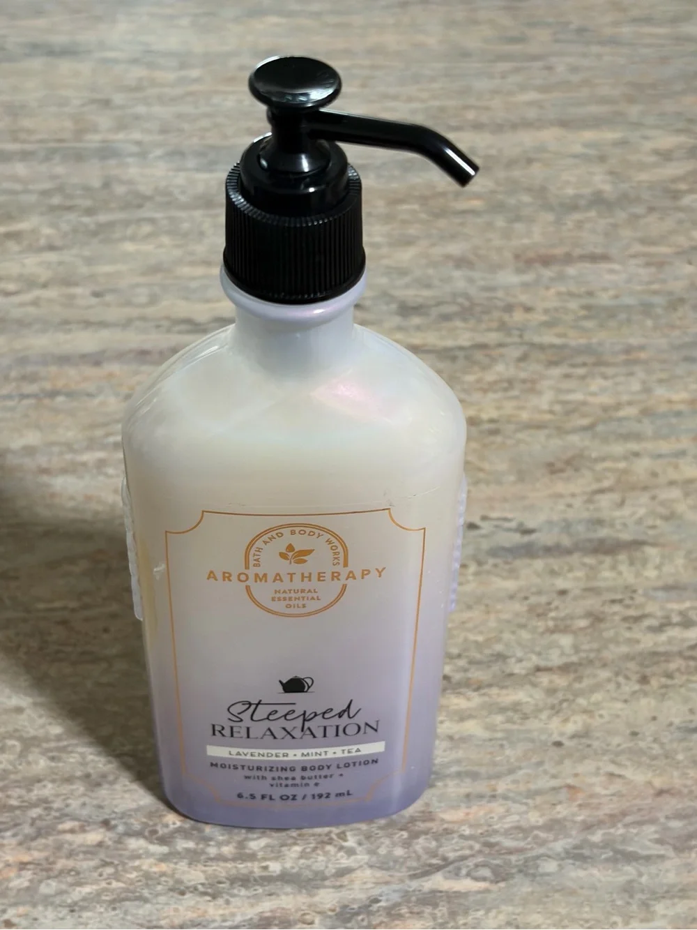 Bath & Body Works Steeped Relaxation Lavender-Mint-Tea Body Lotion